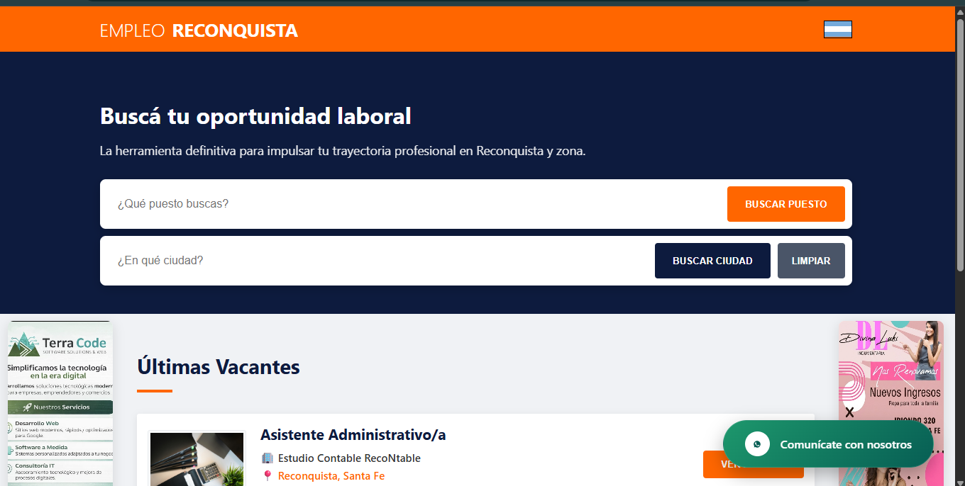 Empleo Reconquista